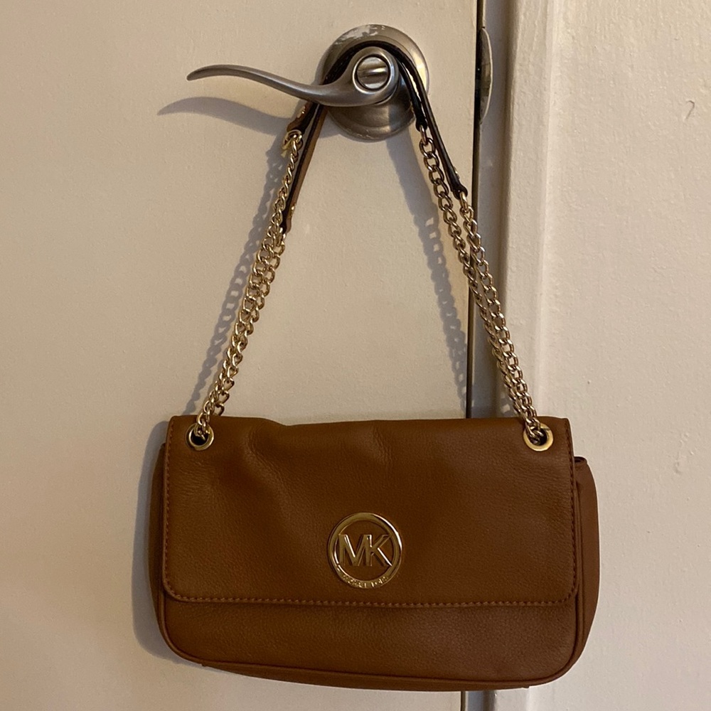 Michael Kors Tan brown leather handbag